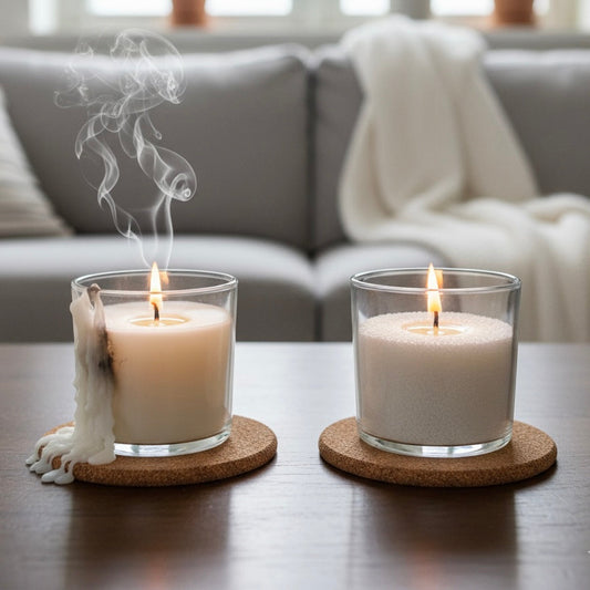 Bougie perlée VS bougie classique 🕯️